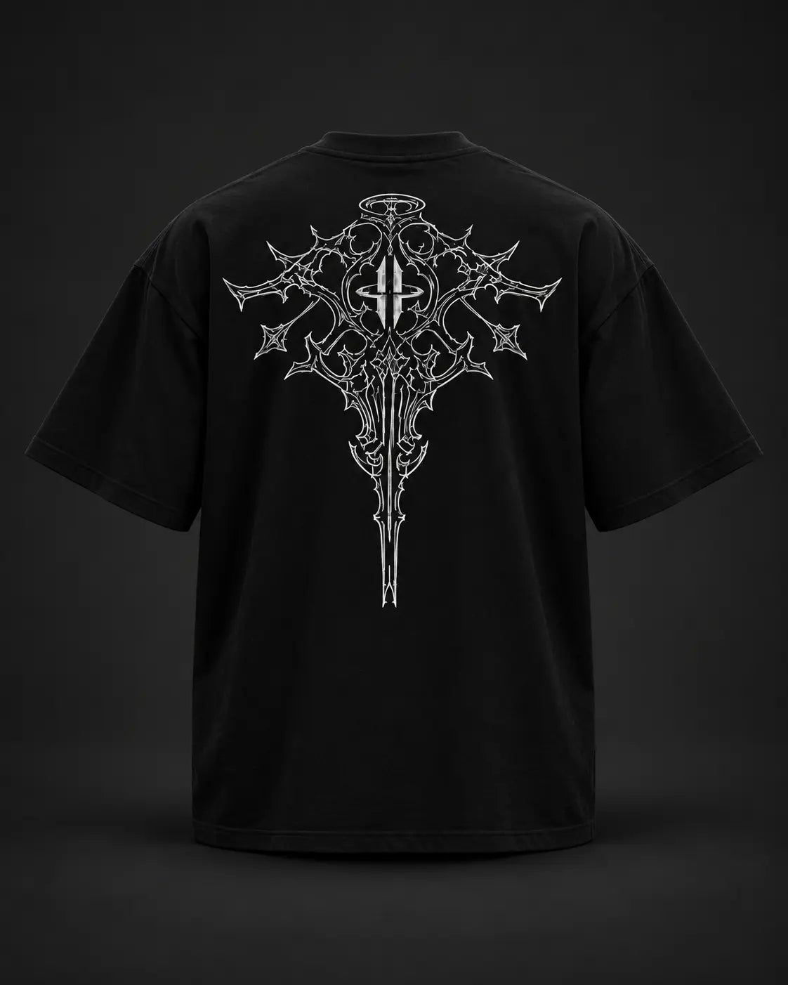 Origin Tee back — AI garment visualisation